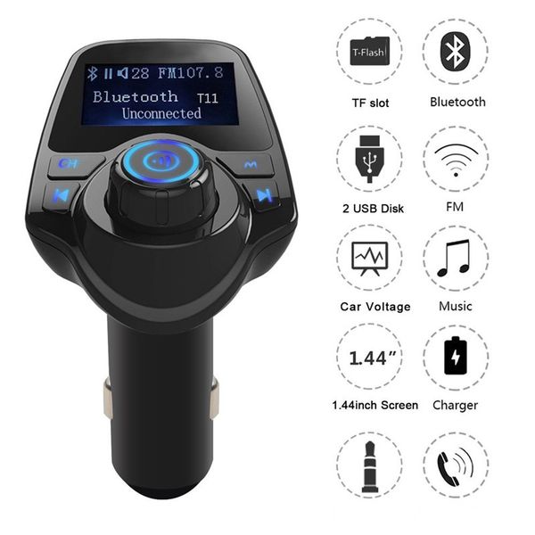 t11 bluetooth car kit handsset mp3 player fm transmitter dual usb car charger 5v 2.1a support tf card & usb disk wholesale t10 g7 bc06
t11 bluetooth car kit handsset mp3 player fm transmitter dual usb car charger 5v 2.1a support tf card & usb disk wholesale t10 g7 bc06