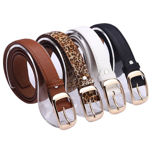 2020 new arrival leather belt woman belts for women cinto feminino black white brown leopard belt strap female, Black;brown
2020 new arrival leather belt woman belts for women cinto feminino black white brown leopard belt strap female, Black;brown
