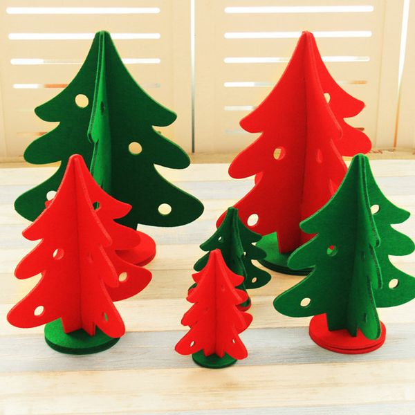 creative diy three dimensional felt christmas tree artificial tree ornaments xmas table decor pendant kids christms gifts natal
creative diy three dimensional felt christmas tree artificial tree ornaments xmas table decor pendant kids christms gifts natal