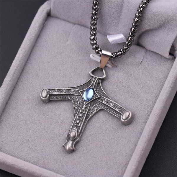 new game bloodborne jewelry necklace vintage cross necklace&pendants for men amulet necklace masculino collar wholesale, Silver
new game bloodborne jewelry necklace vintage cross necklace&pendants for men amulet necklace masculino collar wholesale, Silver