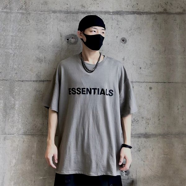 collar of t-shirt god fog essentials chest 20ss short-sleeve slogan printed logo round trendy fear jqeus, Black
collar of t-shirt god fog essentials chest 20ss short-sleeve slogan printed logo round trendy fear jqeus, Black