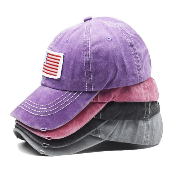 women washed cotton high ponytail baseball cap flag ponytail hat sunhat outdoor sport cycling running hat, Black 
women washed cotton high ponytail baseball cap flag ponytail hat sunhat outdoor sport cycling running hat, Black
