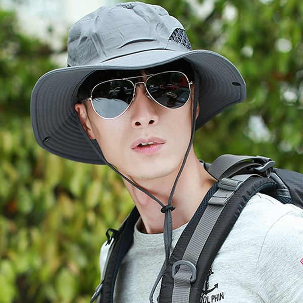 upf 50+ sun hat bucket autumn men women fishing boonie hat sun uv protection long large wide brim mesh hiking outdoor beach cap, Blue;gray
upf 50+ sun hat bucket autumn men women fishing boonie hat sun uv protection long large wide brim mesh hiking outdoor beach cap, Blue;gray