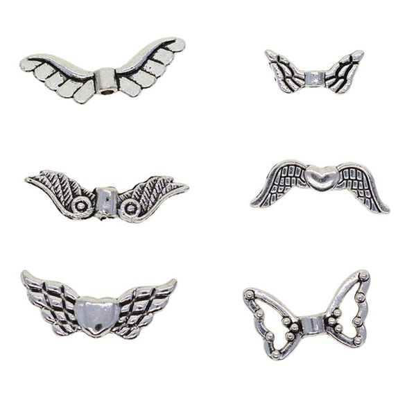charms 60 pcs angel wing pendants spacer beads for necklaces bracelets earrings jewelry making supply bracelet diy crafting, Bronze;silver
charms 60 pcs angel wing pendants spacer beads for necklaces bracelets earrings jewelry making supply bracelet diy crafting, Bronze;silver
