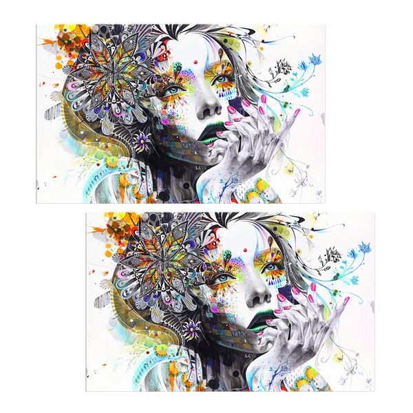 2 panel canvas oil print painting wall hanging picture paint for home office l hallway - art girl
2 panel canvas oil print painting wall hanging picture paint for home office l hallway - art girl