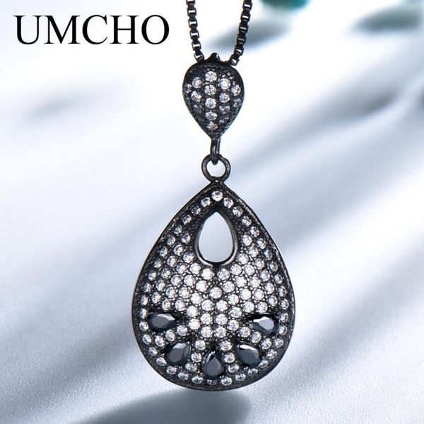 chains umcho genuine 100% 925 sterling silver pendant necklace black spinel gemstone jewelry for women party gift fine
chains umcho genuine 100% 925 sterling silver pendant necklace black spinel gemstone jewelry for women party gift fine