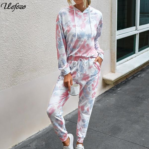 uefezo casual women set tie dye long sleeve t shirt+pants suit female loose 2 piece outfits women two piece sets tracksuit, Gray
uefezo casual women set tie dye long sleeve t shirt+pants suit female loose 2 piece outfits women two piece sets tracksuit, Gray