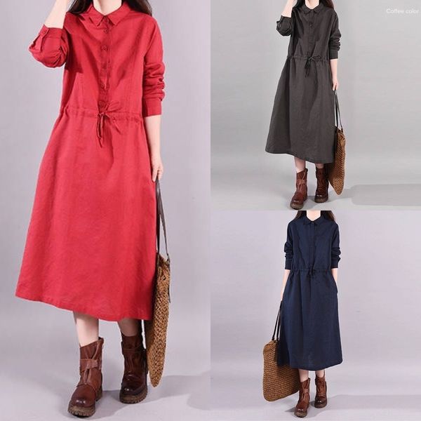 2020 spring new women's korean style casual solid color large size dress dressshort skirt shirt dresssingle-breasted long sleeve shirt, Black;gray
2020 spring new women's korean style casual solid color large size dress dressshort skirt shirt dresssingle-breasted long sleeve shirt, Black;gray