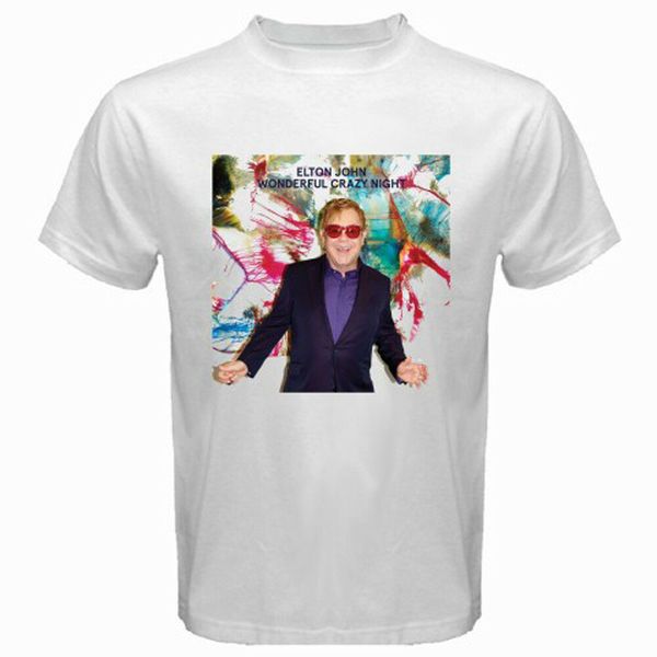 new elton john wonderful crazy night album men's white t-shirt size s-3xl male pre-cotton clothing 100% cotton
new elton john wonderful crazy night album men's white t-shirt size s-3xl male pre-cotton clothing 100% cotton