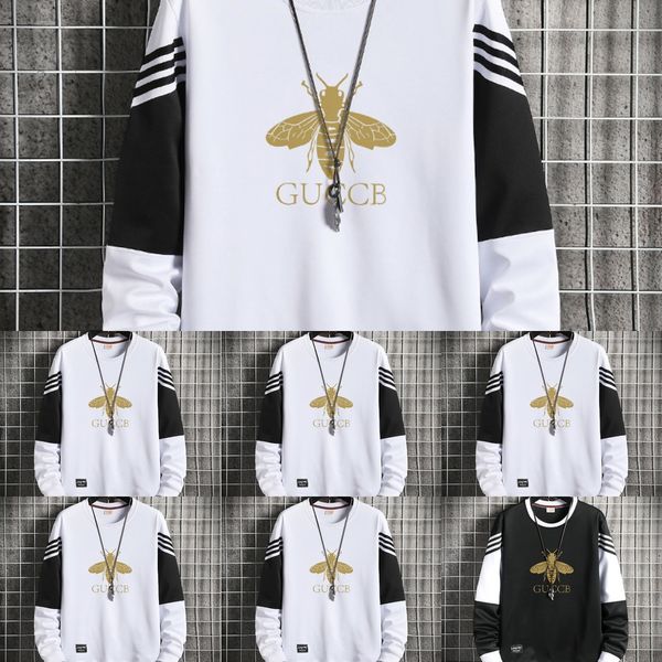 men's long-sleeved sweater 2020 spring and autumn new men's loose base sweaterunderpants sweatershirt with fashion for youth stude, Black
men's long-sleeved sweater 2020 spring and autumn new men's loose base sweaterunderpants sweatershirt with fashion for youth stude, Black