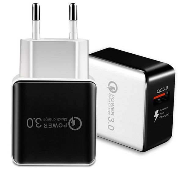 qc 3.0 wire drawing fast charge charger with 5v 3a 18w single port usb charging head 
qc 3.0 wire drawing fast charge charger with 5v 3a 18w single port usb charging head