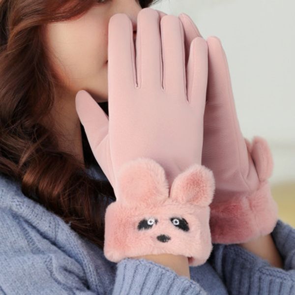warm gloves ladies winter suede leather lovely raccoon windproof plus velvet thick touch screen mittens driving gloves e50, Blue;gray
warm gloves ladies winter suede leather lovely raccoon windproof plus velvet thick touch screen mittens driving gloves e50, Blue;gray
