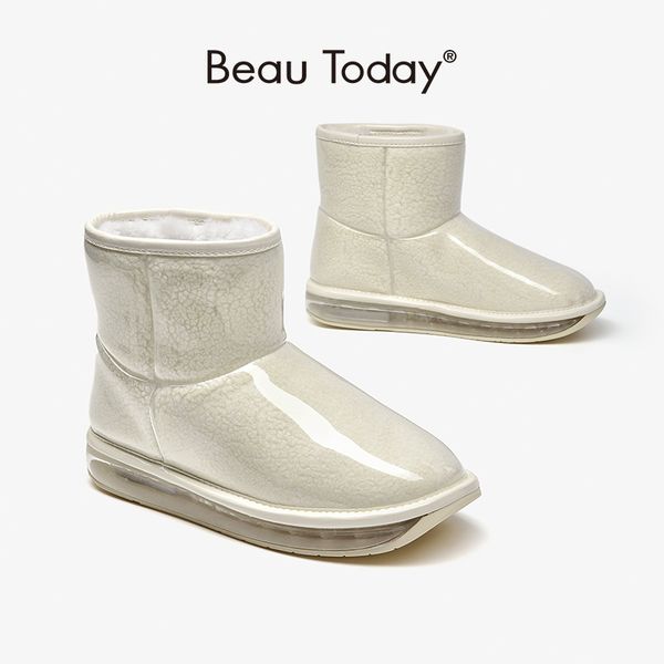 beautoday шерсть snow boots женщины лодыжки пинетки круглый toe скольжения на воздушной подушке резиновые мода женская зимняя обувь ручной р, Black
beautoday шерсть snow boots женщины лодыжки пинетки круглый toe скольжения на воздушной подушке резиновые мода женская зимняя обувь ручной р, Black