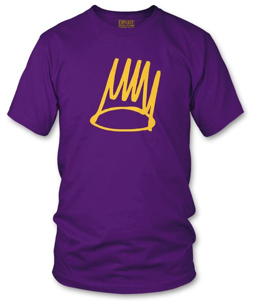 born sinner j cole t shirt aren't we all sinners album art - purple short sleeve discount 100 % cotton t shirts