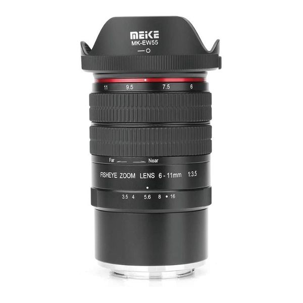 meike 6-11mm f3.5 fisheye manual zoom lens aps-c for canon ef-m /sony e-mount /fujifilm x-mount /m4/3-mount mirrorless camera
meike 6-11mm f3.5 fisheye manual zoom lens aps-c for canon ef-m /sony e-mount /fujifilm x-mount /m4/3-mount mirrorless camera