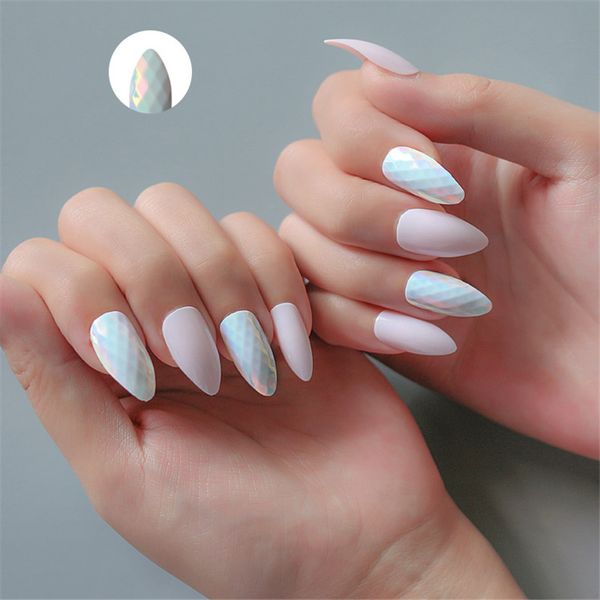 false nails 24pcs/box natural fish scale laser gradient nail art manicure chrome mirror plastic curve tip press on look, Red;gold
false nails 24pcs/box natural fish scale laser gradient nail art manicure chrome mirror plastic curve tip press on look, Red;gold