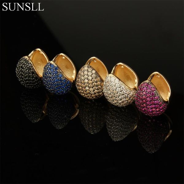 hoop & huggie sunsll golden color copper multicolor cubic zirconia trendy earrings women's fashion party jewelry cz brincos, Golden;silver
hoop & huggie sunsll golden color copper multicolor cubic zirconia trendy earrings women's fashion party jewelry cz brincos, Golden;silver