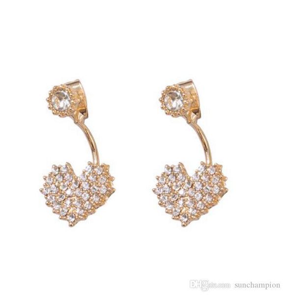 women 925 sliver heart studs earring lady graceful studs zircon earrings for lady irregular dangles fashion accessories, Golden;silver
women 925 sliver heart studs earring lady graceful studs zircon earrings for lady irregular dangles fashion accessories, Golden;silver