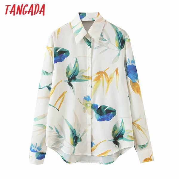 tangada 2020 autumn women oversized floral print blouse long sleeve chic female casual loose shirt blusas femininas 5t1, White
tangada 2020 autumn women oversized floral print blouse long sleeve chic female casual loose shirt blusas femininas 5t1, White