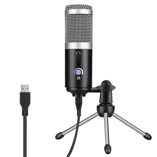 usb computer microphone used to record musical instruments k song live broadcast voice group chat tripod microphone
usb computer microphone used to record musical instruments k song live broadcast voice group chat tripod microphone