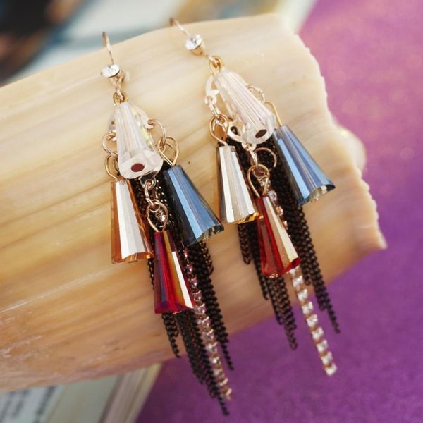 2020 korean trendy shiny zircon drop earrings for women delicate micro paved colorful crystal long pendientes boucle d'oreille, Silver
2020 korean trendy shiny zircon drop earrings for women delicate micro paved colorful crystal long pendientes boucle d'oreille, Silver