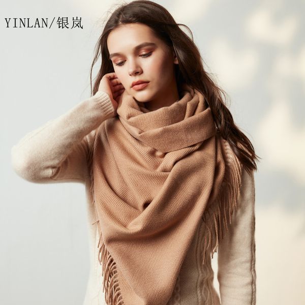 scarves woollen scarf women autumn winter thickened korean version solid color double faced big shawl cashmere joker long, Blue;gray
scarves woollen scarf women autumn winter thickened korean version solid color double faced big shawl cashmere joker long, Blue;gray