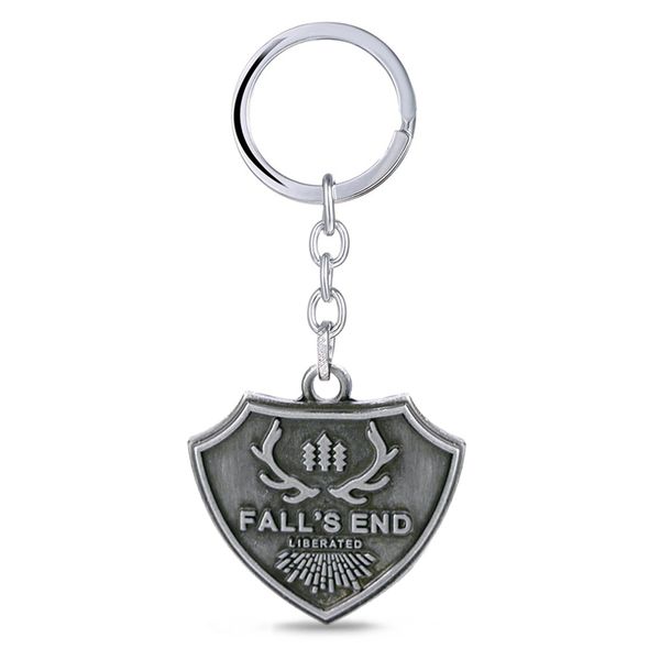 game jewelry far cry 5 keychain fall's end metal keyring holder car keychains chaveiro fans men llaveros, Silver
game jewelry far cry 5 keychain fall's end metal keyring holder car keychains chaveiro fans men llaveros, Silver