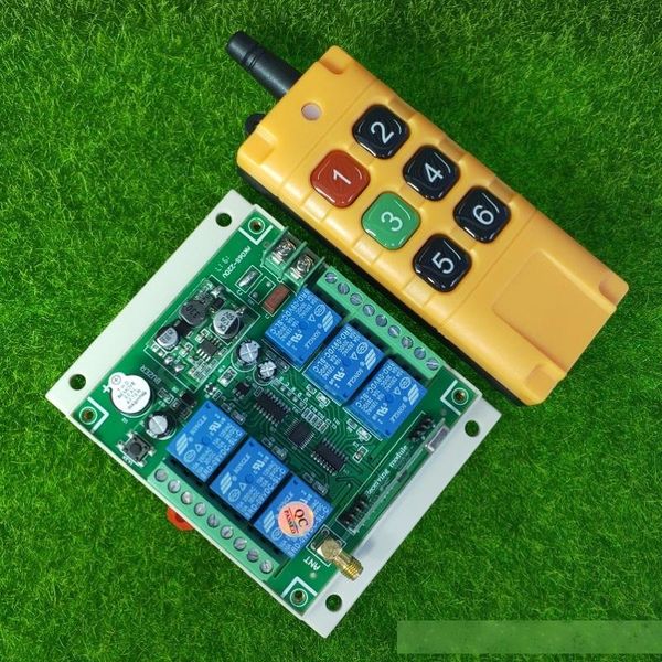 500-2000m dc12v 24v 6ch 6 ch wireless remote control led light switch relay output radio rf transmitter and 315/433 mhz receiver
500-2000m dc12v 24v 6ch 6 ch wireless remote control led light switch relay output radio rf transmitter and 315/433 mhz receiver
