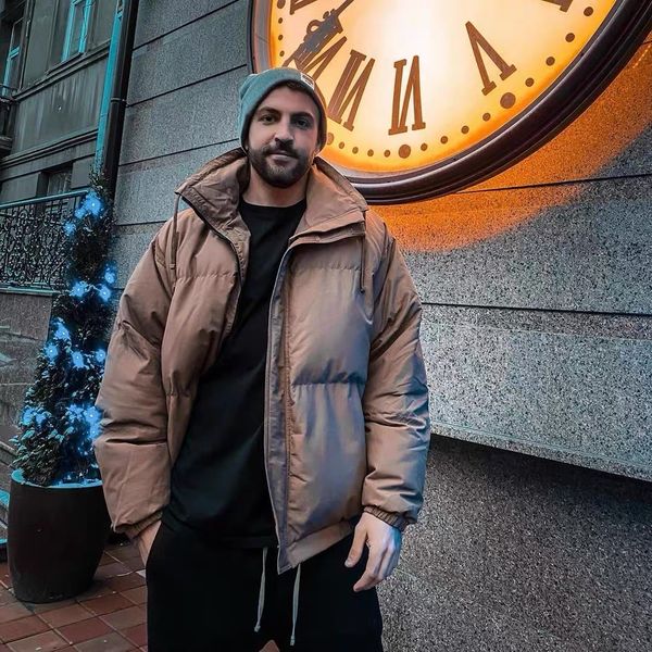 essentials thickening fear s-xl god double color street fog stand collar high bread jacket solid line down new cotton 2020 uldw, Black
essentials thickening fear s-xl god double color street fog stand collar high bread jacket solid line down new cotton 2020 uldw, Black