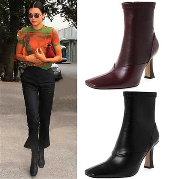 siddons autumn fashion black leather women ankle boots side zipper square toe shoes woman high heels winter female boots
siddons autumn fashion black leather women ankle boots side zipper square toe shoes woman high heels winter female boots