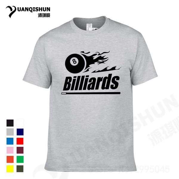 yuanqishun billiards printing t-shirt billiard lovers casual t shirt black 8 clubs high-quality cotton short-sleeved tee
yuanqishun billiards printing t-shirt billiard lovers casual t shirt black 8 clubs high-quality cotton short-sleeved tee