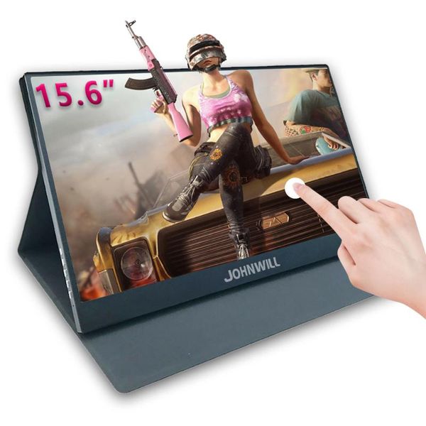 monitors 15.6" portable monitor touch hd 1080p type-c gaming dual speaker pc ips lcd display
monitors 15.6" portable monitor touch hd 1080p type-c gaming dual speaker pc ips lcd display