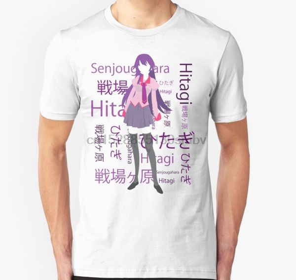 men tshirt bakemonogatari senjougahara t shirt women t-shirt tees top