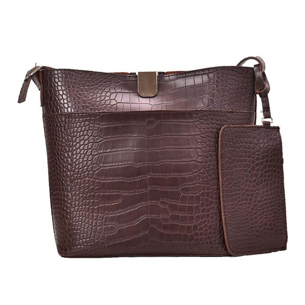 women's fashion stone hasp pure-colour shoulder bag ladies retro solid bucket bag women leather handbags bolsos para mujer
women's fashion stone hasp pure-colour shoulder bag ladies retro solid bucket bag women leather handbags bolsos para mujer