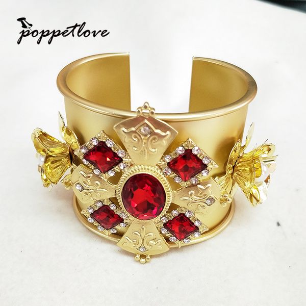 bangle est luxury cross open fashion vintage bracelet femme crystal party jewelry factory wholesale, Black
bangle est luxury cross open fashion vintage bracelet femme crystal party jewelry factory wholesale, Black