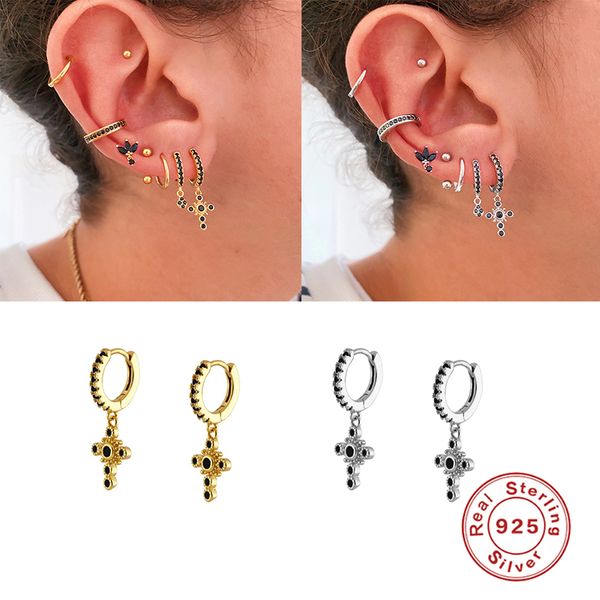 hoop & huggie mary 925 sterling silver earrings for women pendientes zircon birthday present kolczyki damskie wedding jewelry, Golden;silver
hoop & huggie mary 925 sterling silver earrings for women pendientes zircon birthday present kolczyki damskie wedding jewelry, Golden;silver