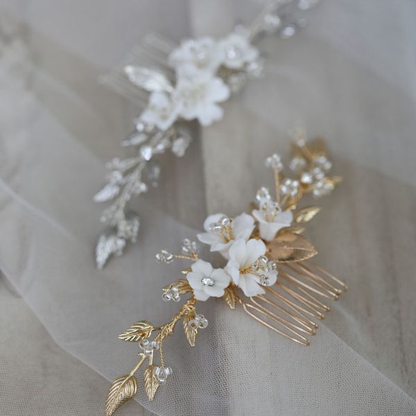 floralbride ins стиль сплава лист ceram цветочный кристалл pearls свадебные волосы расческой свадебные аксессуары для волос bridesmaids женщ, Golden;silver
floralbride ins стиль сплава лист ceram цветочный кристалл pearls свадебные волосы расческой свадебные аксессуары для волос bridesmaids женщ, Golden;silver