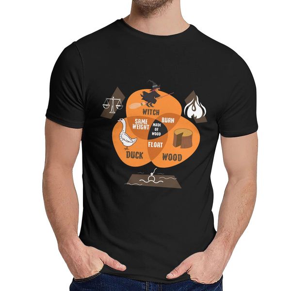 man's t-shirt monty python and the holy grail witch duck wood soft new round collar retro tee shirt
man's t-shirt monty python and the holy grail witch duck wood soft new round collar retro tee shirt