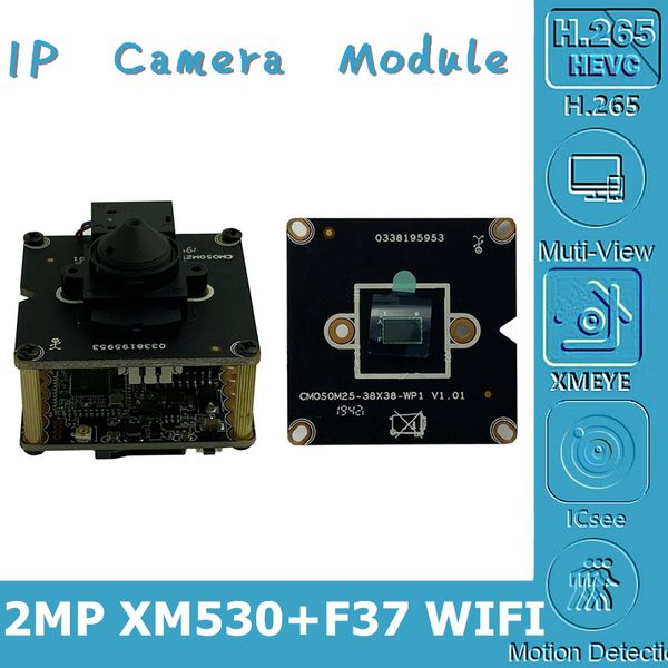 wifi wireless ap xm530+f37 1080p 25fps ip camera module board mini lens 3.7mm support 128g sd card two-way audio cms xmeye
wifi wireless ap xm530+f37 1080p 25fps ip camera module board mini lens 3.7mm support 128g sd card two-way audio cms xmeye
