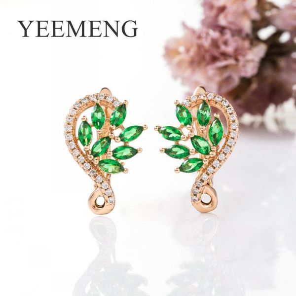 dangle & chandelier yeemeng women wedding party jewelry 585 rose gold heart-shaped dark blue/green natural zircon earrings accessories, Silver
dangle & chandelier yeemeng women wedding party jewelry 585 rose gold heart-shaped dark blue/green natural zircon earrings accessories, Silver