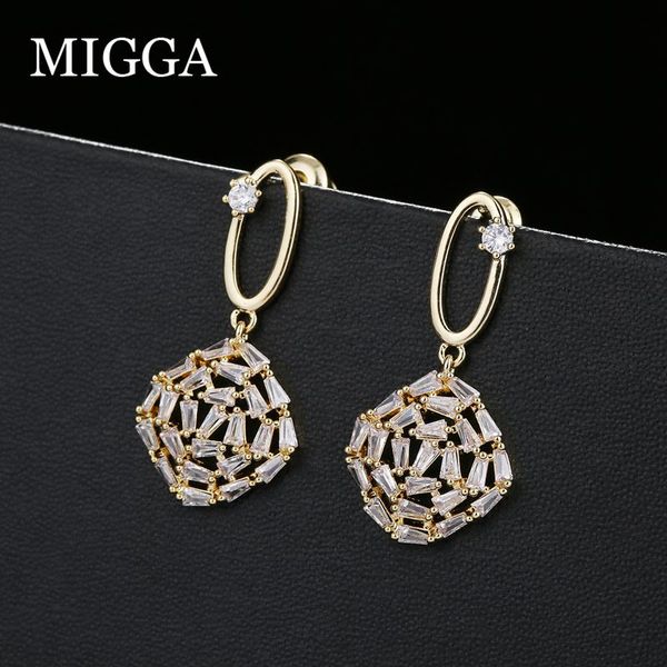 migga geometric design cubic zirconia dangle earrings gold color hollow square pendant earrings for women, Silver
migga geometric design cubic zirconia dangle earrings gold color hollow square pendant earrings for women, Silver