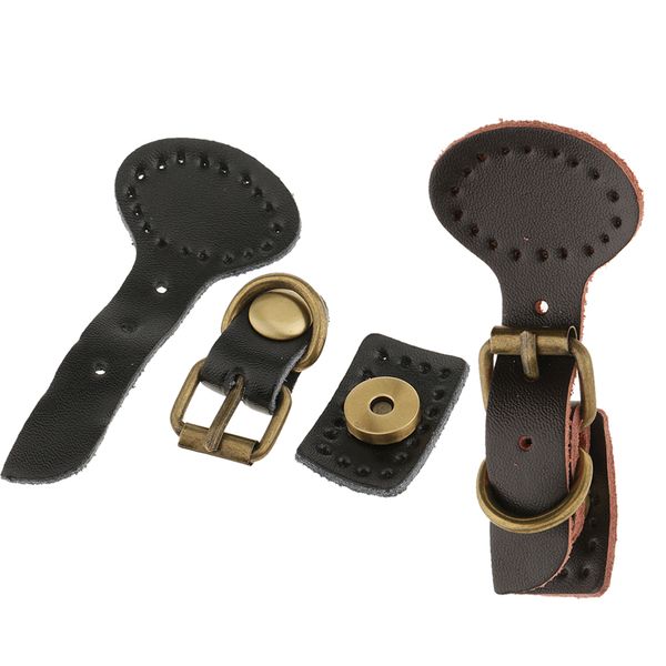 2pcs sew on leather magnetic snap buckles diy for bag handbag replacement, Black
2pcs sew on leather magnetic snap buckles diy for bag handbag replacement, Black
