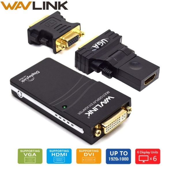 wavlink usb 2.0 to vga/dvi/hdmi video graphic adapter multiple monitors display to 1920*1080 extend/mirror mode supports windows
wavlink usb 2.0 to vga/dvi/hdmi video graphic adapter multiple monitors display to 1920*1080 extend/mirror mode supports windows