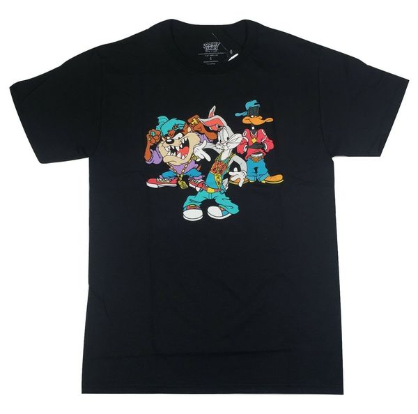 looney tunes squad rings chains hat baggy space jam cartoon black t-shirt nwt new fashion t shirt brand hip hop print men tee sh
looney tunes squad rings chains hat baggy space jam cartoon black t-shirt nwt new fashion t shirt brand hip hop print men tee sh