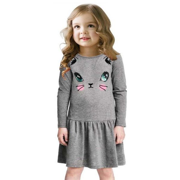 princess girls dress summer cat print children long sleeve cartoon baby girl cotton party dresses for kids christmas dress girl, Red;yellow
princess girls dress summer cat print children long sleeve cartoon baby girl cotton party dresses for kids christmas dress girl, Red;yellow