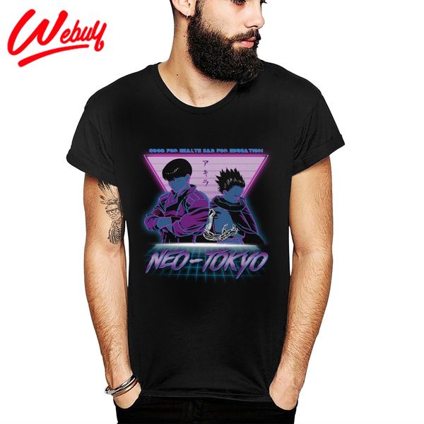 neo-tokyo akira t-shirt summer harajuku stylish natural cotton t shirt