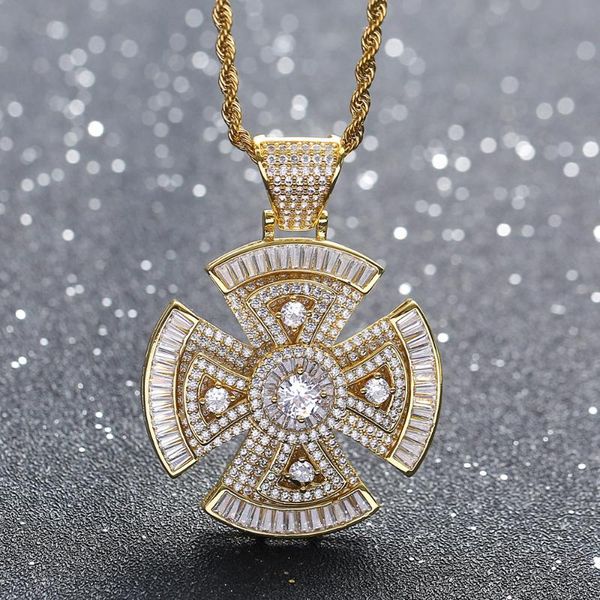 luxury brass material rotatable cross pendant necklace iced out micro pave cz gold silver color hip hop jewelry men's necklace
luxury brass material rotatable cross pendant necklace iced out micro pave cz gold silver color hip hop jewelry men's necklace