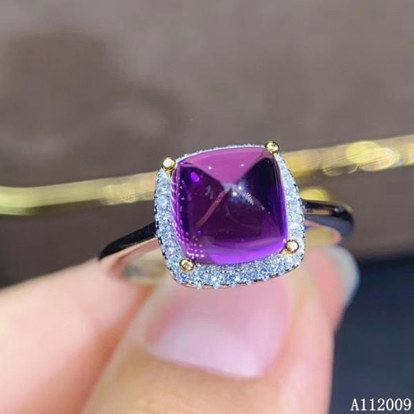 cluster rings kjjeaxcmy fine jewelry 925 sterling silver inlaid natural amethyst ring noble atmosphere ladies adjustable support test, Golden;silver
cluster rings kjjeaxcmy fine jewelry 925 sterling silver inlaid natural amethyst ring noble atmosphere ladies adjustable support test, Golden;silver