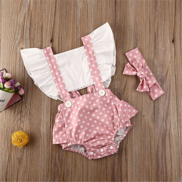 toddler baby girls clothes dots ruffle backless square collar bodysuit bow headband 2pc cotton lovely outfits, White
toddler baby girls clothes dots ruffle backless square collar bodysuit bow headband 2pc cotton lovely outfits, White