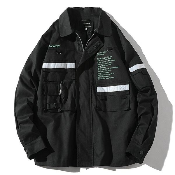 2020 autumn men's jacket new zipper windbreaker jackets letter printed overcoat male plus size hip hop streetwear jackets coat, Black;brown
2020 autumn men's jacket new zipper windbreaker jackets letter printed overcoat male plus size hip hop streetwear jackets coat, Black;brown